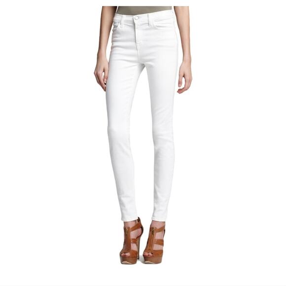 J Brand "Maria" Blanco White Skinny sz 28/6 - Picture 1 of 10